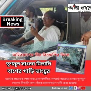 তৃণমূল সাংসদ মিতালি বাগের গাড়ি ভাংচুর